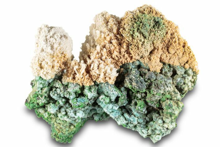 Forest Green Conichalcite on Chrysocolla - Namibia #285070